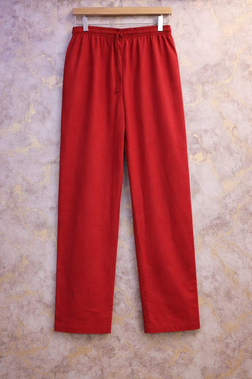 Scarlet Blossom Jaipur Cotton Red Kurtha Set